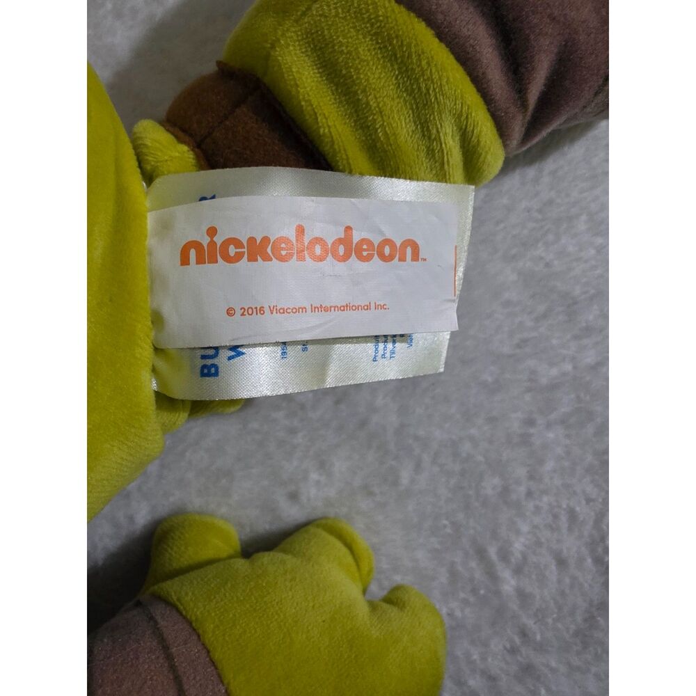 2016 TMNT Michelangelo with unique Reversible Flip Face Plush Nickelodeon